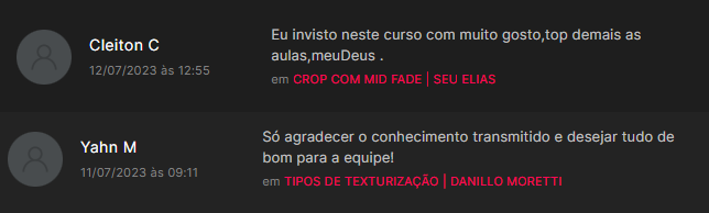 depoimentos barber day online